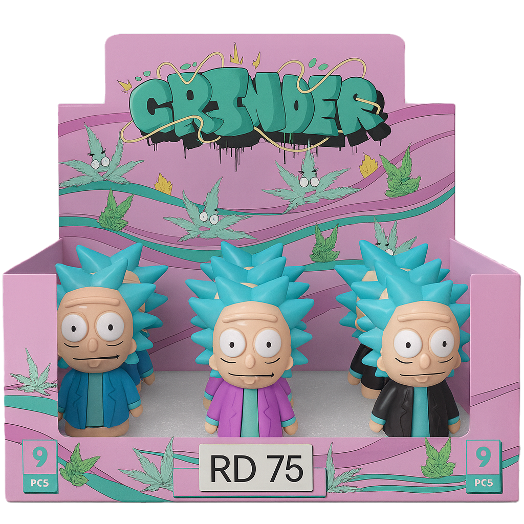 RD75: RICK SHAPE GRINDER 9PC/BOX