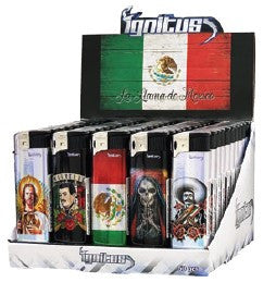 L20: Ignitus Electronic Foil Lighter Mexico (50cts)