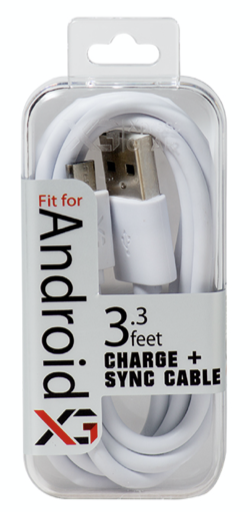 P423: XG P-Series Micro White Cable