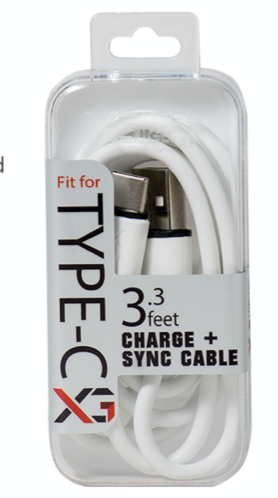 P460: XG P-Series Type C White Cable