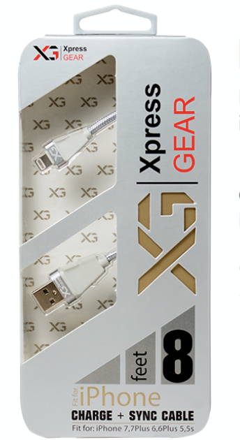 XG-Series 8 ft iPhone Cable IN:176