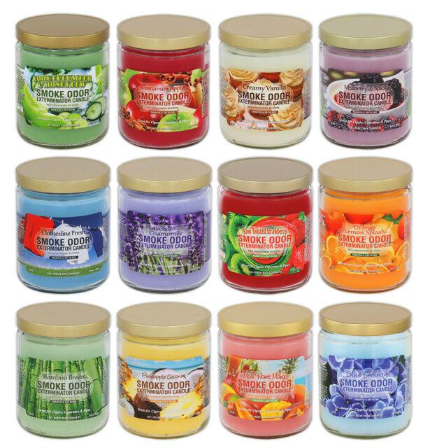 AF10: SMOKE ODOR CANDLES 24 SCENTS