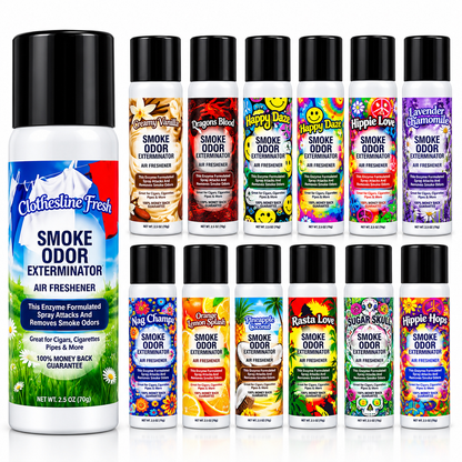 AF31: SMOKE ODOR SPRAYS 12 SCENTS