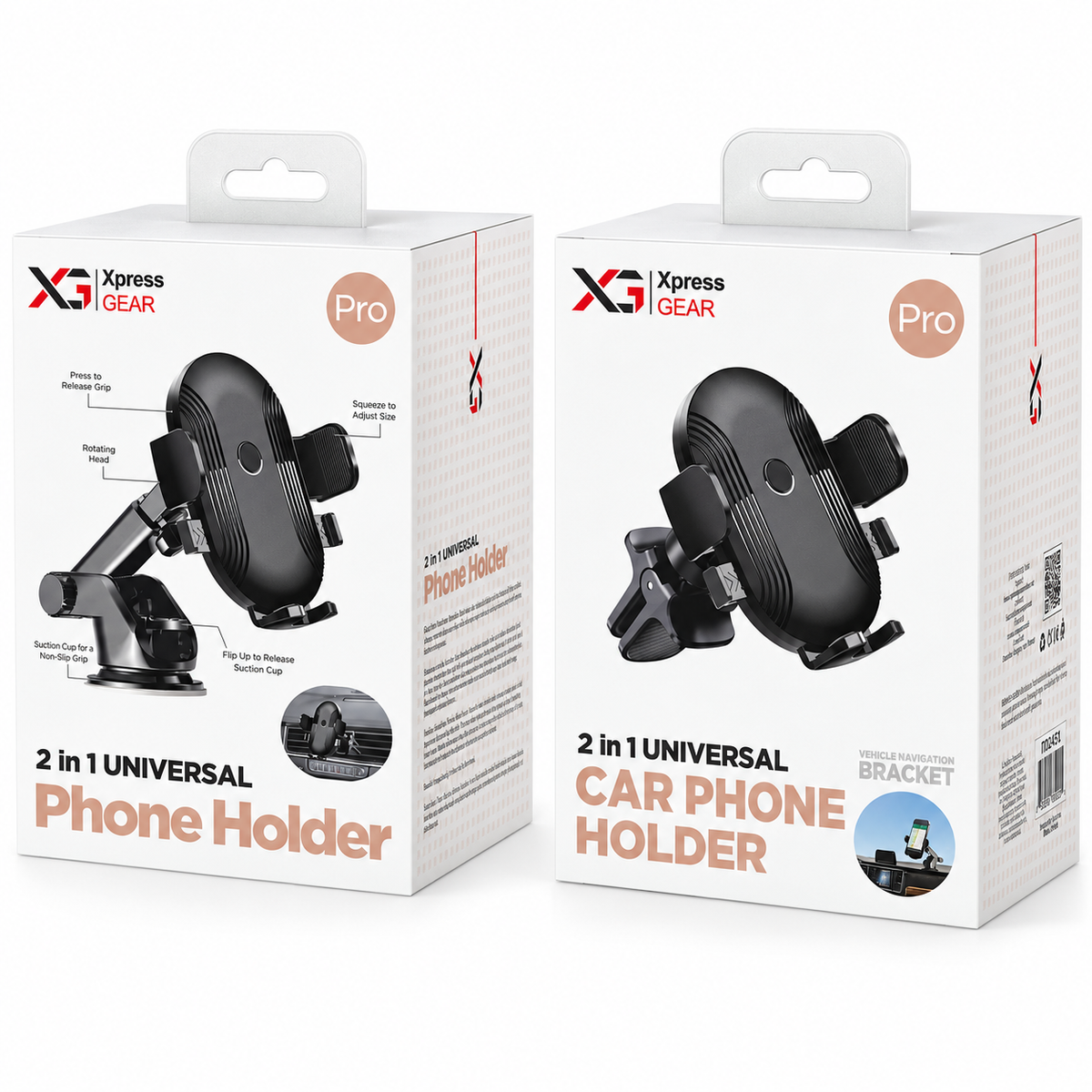 951: XG PRO CAR HOLDER- BIG SIZE — illustrative 3D-style product rendering