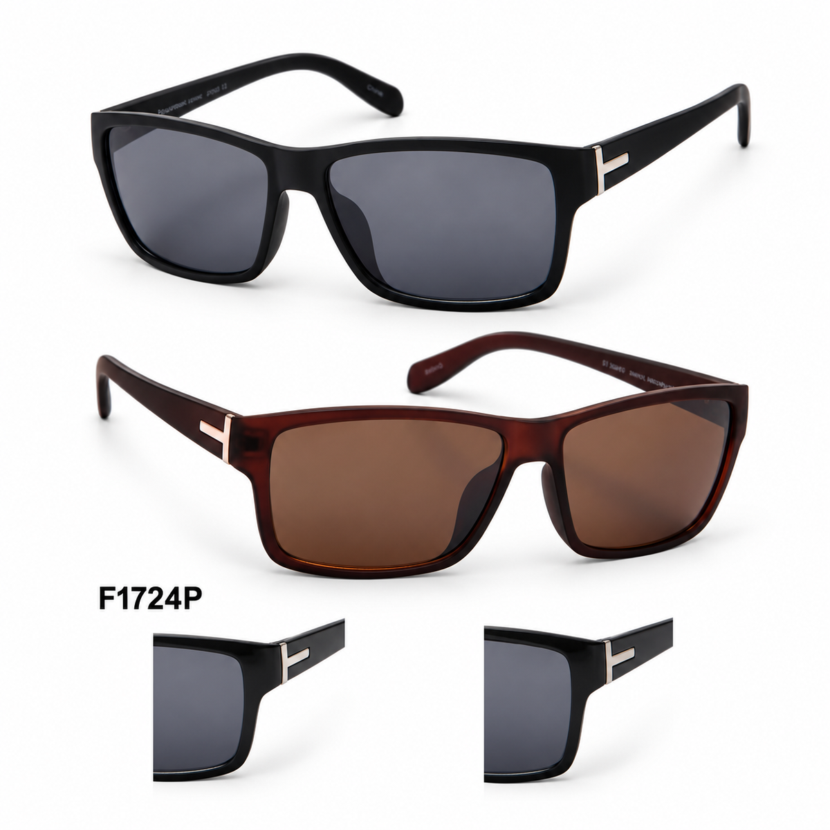 F1724P: Sunglasses 12cts/box — illustrative 3D-style product rendering