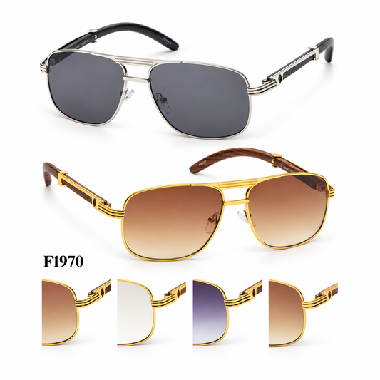 F1970: Sunglasses 12cts/box — illustrative 3D-style product rendering