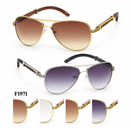 F1971: Sunglasses 12cts/box — illustrative 3D-style product rendering