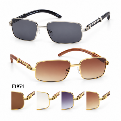 F1974: Sunglasses 12cts/box — illustrative 3D-style product rendering