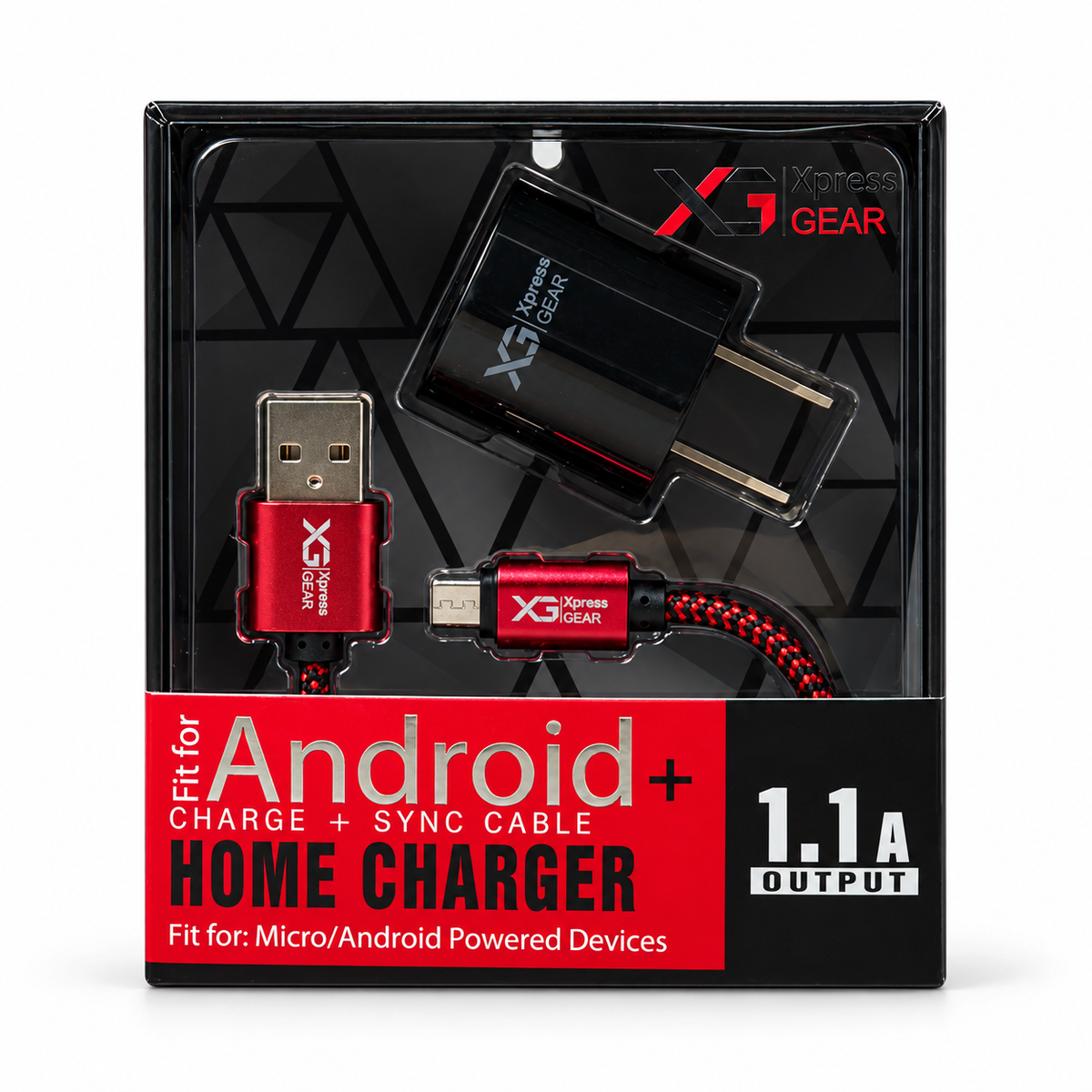 D331: XG D-Series Micro Home Charger — illustrative 3D-style product rendering