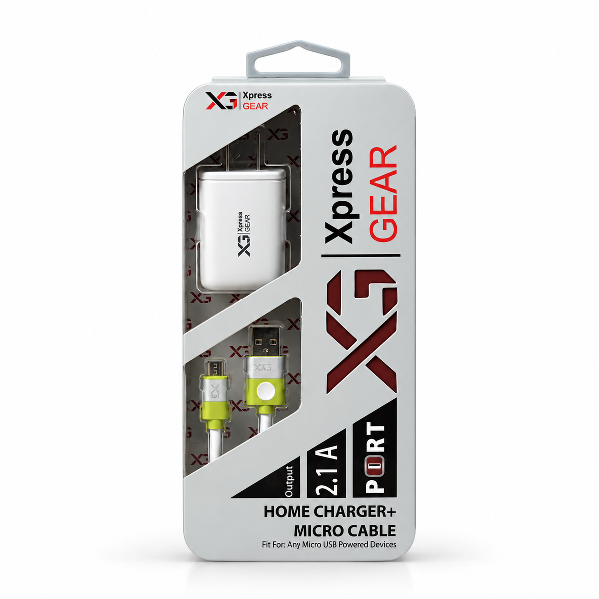 XG142: XG-Series Micro Home Charger — illustrative 3D-style product rendering