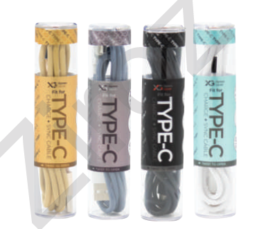 T47(5-8): Type C 5ft Cables-Gold