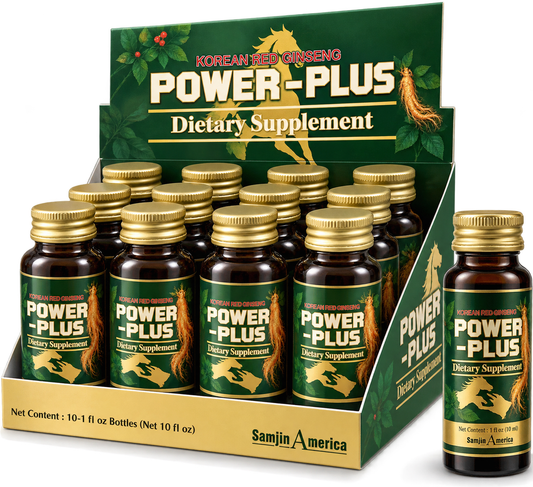 Power Plus Ginseng Shots, 10 count