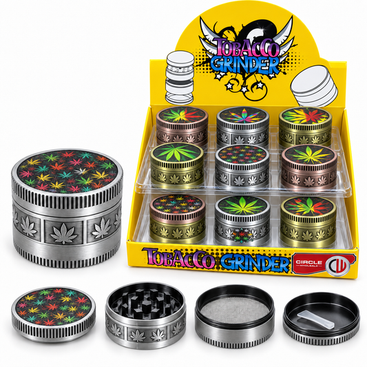 RD28: GRINDER WEED TALL 12CTS/DIS