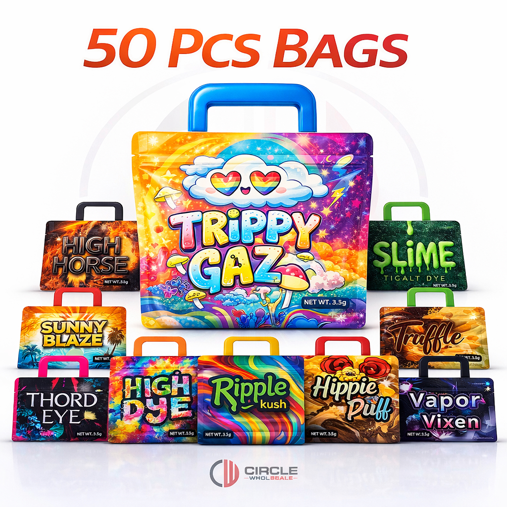 SA24: Smell Proof Bags 3.5g w/Handle (50cts)