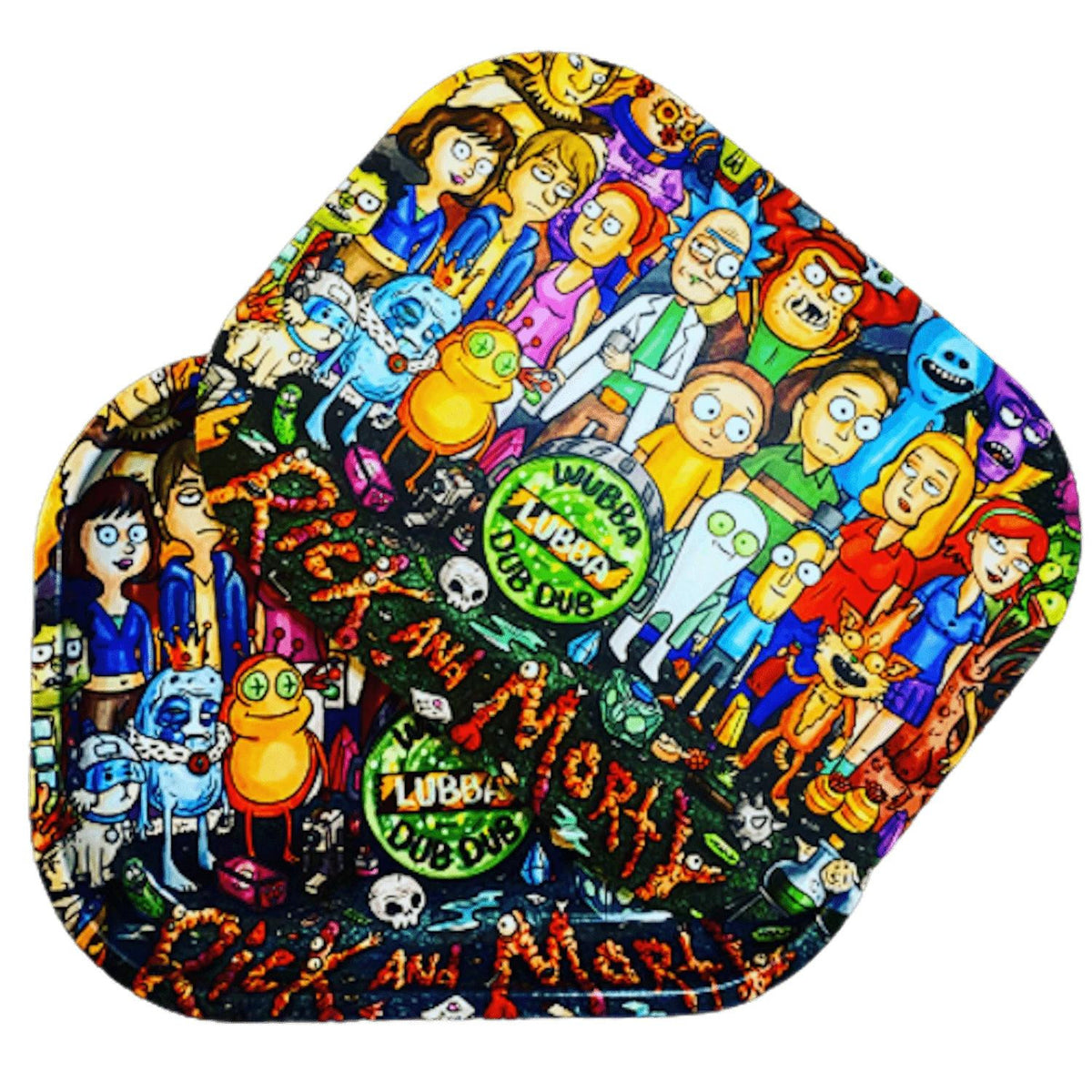 SA**:Rick and Morty Magnetic Lid Trays Square