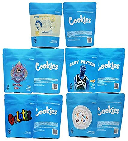 SA23: 3.5g Cookies Smell Proof bags - 50cts