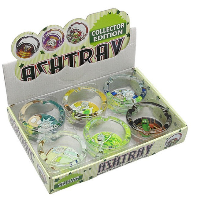 SA30: Rick An Morty Ashtrays( 6 its)