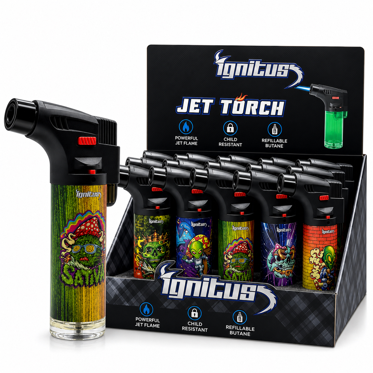 Ignitus Jet Torch -Weedy 2 - 15cts