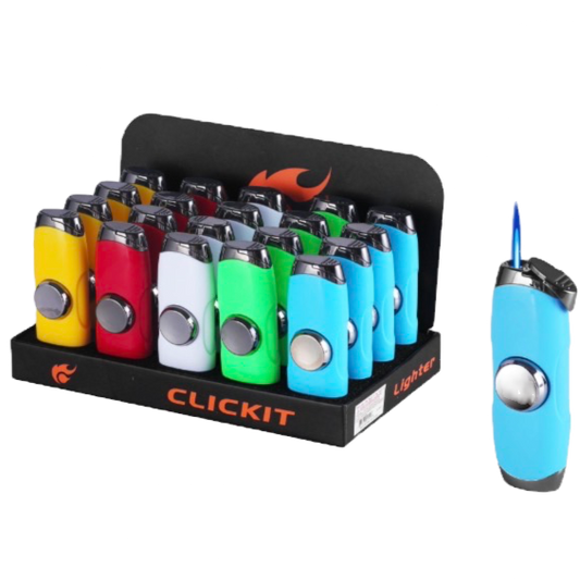 CLICKIT FIDGET SPINNABLE TORCH SKU 20/box : GH-9040