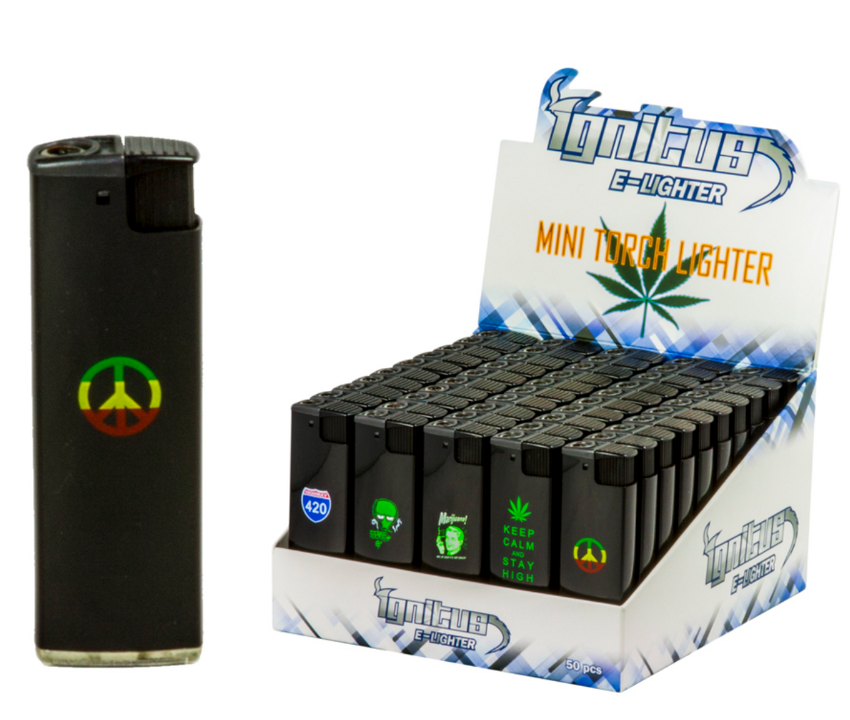 L08: Ignitus Weed Torch Lighters 50 cts