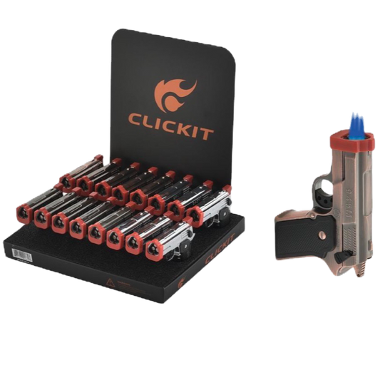 CLICKIT PISTOL SINGLE TORCH SKU 16/box : GH-10260-1
