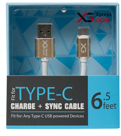 D218: XG D-Series Type C 6.5 ft Cable