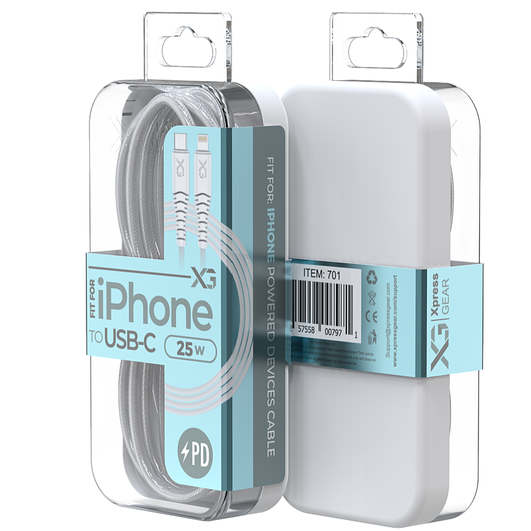 701: XG Mini USB-C iPhone Cables