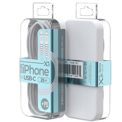 701: XG Mini USB-C iPhone Cables