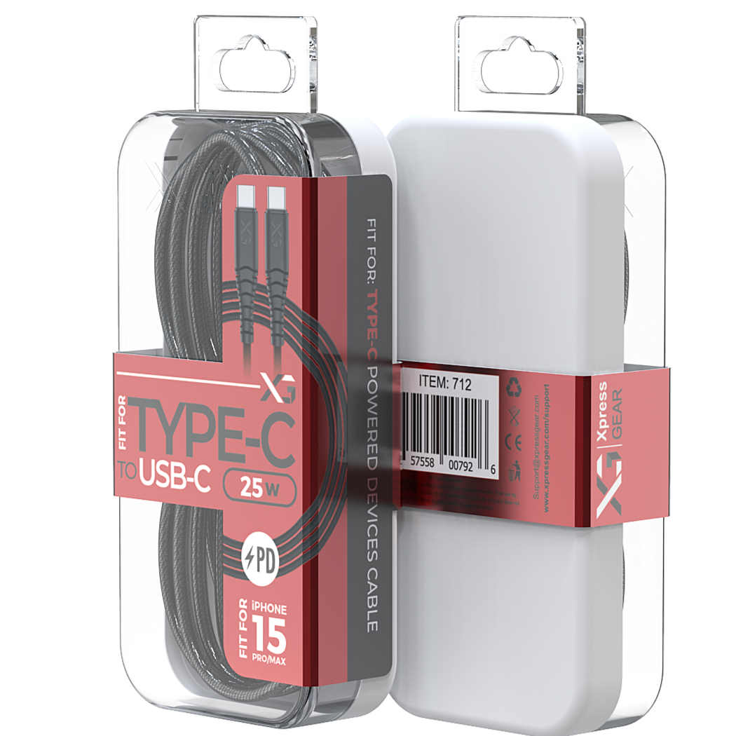 711: XG Mini USB-C Type C Cables
