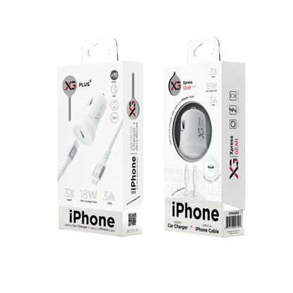 801: XG PD iPhone Car Charger