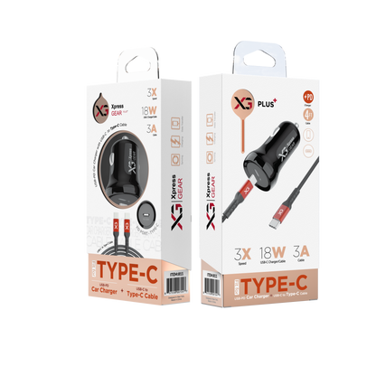811: XG PD Type C Car Charger