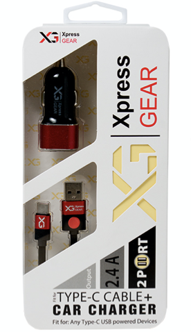 XG121: XG-Series Type C Car Charger